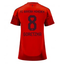 Bayern Munich Leon Goretzka #8 Thuis tenue Dames 2024-25 Korte Mouw